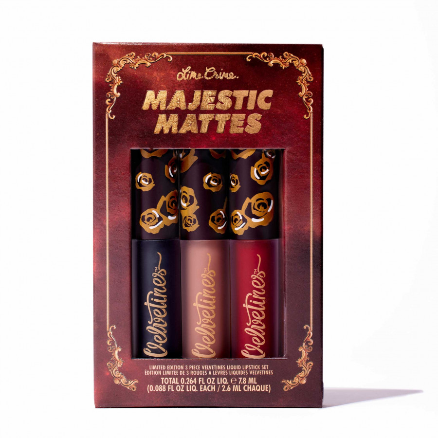Velvetines Lip Trio: Majestic Mattes